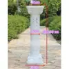 Casamento Plástico Coluna Romana Cesta de Flores Suporte de Flores ao Ar Livre Suporte de Flores Artificiais Arco Durável Decoração de Entrada Estilo Europeu