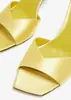 Sandálias de Salto Alto Estilo Europeu e Americano Novas de Verão para Mulheres, Material Super Fibra, Versátil e Emagrecedor, Estilo Quente Transfronteiriço Atacado 51