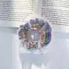 Scrunchie súper lindo y moderno para mujer, liga para el cabello dopamina de 10 CM, fresco y lindo, colorido, accesorio para el cabello de alta gama