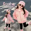 Chaqueta de Niña Otoño 2026 Nueva Chaqueta con Capucha de Dibujos Animados para Niños Top Sudadera con Capucha de Punto Linda para Bebé Primavera Otoño