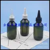Botella de 100 ml con Boquilla Puntiaguda y Cuello Estrecho, Botella para Loción de Agua con Tapa Puntiaguda, Botella para Medicamentos Líquidos, Botella para Aceite con Tapa Puntiaguda, Botella para Aceites Esenciales con Tapa Puntiaguda, Botella para Pegamento