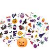 Adesivos à prova d'água com tema de Halloween para conta de mão Adesivos de desenho animado de Halloween Adesivos de festa de Halloween DIY
