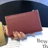 Nuevo Porta Pasaporte de Piel Genuina para Mujer, Porta Tarjetas Multifuncional, Cartera para Documentos, Bolsa de Almacenamiento, Estuche de Viaje para Pasaporte del Fabricante Original