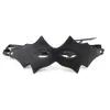 Productos de novedad para adultos BDSM, máscara de bondage, uso transfronterizo femenino, estilo extranjero, máscara de ojos de cuero negro con púas