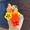 Llavero Colgante de Bloque de Construcción Trapezoidal Descompresor Llavero Creativo para Coche Colgante para Mochila de Estudiante Regalo Venta al por Mayor