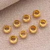 Contas de Posicionamento Abertura Crescente em Forma de U Preenchidas com Ouro 18K Fivela de Posicionamento para Pulseira Colar de Miçangas Feito à Mão DIY Acessórios de Joias