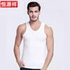 Hengyuanxiang Cotton Vest Masculino 2022 Verão Meia-idade Esportes Base Camisa Algodão sem mangas T-Wear Masculino