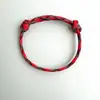Cuerda de Mano Tejida a Mano Transfronteriza Europea y Americana Pulsera de Amistad con Viento Marino y Olas Joyería Sencilla Versátil Regalo de Vacaciones para Mujer