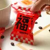 Saco de Embalagem para Biscoito Floco de Neve Estilo Chinês Saco para Assar de Grau Alimentício Saco Selado à Máquina para Lanches Saco Cego Saco Vazio