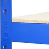 Estantería de Almacén Estante de Almacenamiento Estante de Almacenamiento Doméstico Estantería de Cinco Niveles Ligera y Mediana para Almacén Agujero para Montacargas