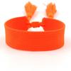 Pulsera de Cinta Tejida Estilo Étnico con Texto Bordado y Borlas, Pulsera Trenzada DIY, Diseño Simple, 104 Colores Disponibles, Pulsera Estilo Europeo y Americano