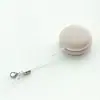 Paño de piel de ciervo para limpiar la pantalla del teléfono móvil, herramienta para colgar lentes de gafas, Macaron