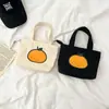 Bolsa de lona mini personalizada para el trabajo, la escuela, los desplazamientos, los viajes y el almacenamiento de artículos varios, bolsa de mano pequeña de lona hecha a medida