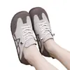 Sapatos de Mãe de Malha Leve para Primavera, Sola Macia, Respiráveis e Antiderrapantes, Sapatos para Caminhada para Pessoas de Meia-Idade e Idosos, Confortáveis e Leves, Sapatos Casuais para Exercícios Matinais Diários