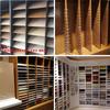 Estante de Exhibición de Muestras de Color para Gabinetes de Supermercado, Soporte para Azulejos, Gancho de Exhibición de Acero Inoxidable, Moderno y Sencillo