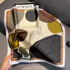 Pañuelo Delgado de Seda de 70 cm con Estampado de Poni, Pañuelo para Mujer, Accesorio para Camisa, Pañuelo para el Cuello, Pañuelo Cuadrado Pequeño, Chal de Alta Gama