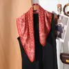 Pañuelo Cuadrado Delgado de Lujo Ligero para Primavera y Verano, Pañuelo de Seda Versátil y Elegante para Mujer, Pañuelo Decorativo para el Cuello de Estilo Suave, Diadema, Chal Multiusos