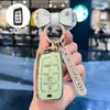 Adecuado para llavero Changan CS95, funda para llave CS85 Coupe, accesorios para coche CS35 Plus, funda protectora para mando a distancia para mujer