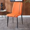 Silla de Comedor de Lujo Ligero para Uso Doméstico, Taburete con Respaldo Moderno Minimalista, Silla de Comedor de Tela con Tecnología Minimalista Italiana, Silla de Negociación para Hotel Restaurante