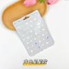 Bolsa ziplock láser estrella ins blanco y negro yin y yang bolsa sellada de plástico embalaje de tarjetas embalaje de joyería bolsa de embalaje cosmético