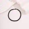 Pulsera de acero de titanio europea y americana transfronteriza, pulsera personalizada para hombre estilo hip-hop callejero, estilo genial, lavable y que no se decolora