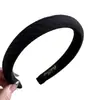 Elegante Diadema de Terciopelo con Rayas Diagonales de Aspecto de Lujo, Diadema Suave de Esponja, Diseño de Corona Alta, Accesorio para el Cabello de Moda