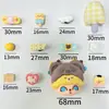 Acessórios para Lojas de Sorvete Zhibixing Charms de Sapato Removíveis Ins Charms de Sapato Tridimensionais Fofos de Cabeça Grande Decorações para Sapato Crocs