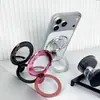 Novo Estilo Adesivo de Volta Dobrável Suporte de Anel para Celular, Suporte Preguiçoso para Mesa com Maquiagem em Pó Solto