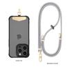Cordón para teléfono móvil europeo y americano, ajustable, para montañismo, cuerda trenzada, para muñeca y cuello, antipérdida, accesorios al por mayor