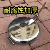 Sombrero de chimenea engrosado para zonas rurales en el noreste de China, que proporciona calor y aislamiento para chimeneas de invierno y camas de ladrillo calefactadas.