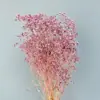 Arranjo de Flores para Decoração de Casa, Estilo Fresco e Natural, Flores Preservadas, Buquê Sonhador de Gipsofila Estrelada Atacado