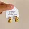 Verano Caluroso ~ Pendientes de Flor de Cuentas Coloridos y Vibrantes Pendientes de Hortensia Dulces y Suaves para Mujer