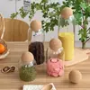 Frasco de Vidrio Transparente Sellado de Grano de Café de Grado Alimenticio Frasco para Té Alto Valor de Color Almacenamiento de Granos Frasco de Almacenamiento a Prueba de Humedad