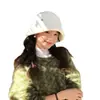 Sombrero de Pescador Suave y Esponjoso de Cara Delgada Liso para Otoño e Invierno para Mujer, Sombrero de Cubo Cálido para Circunferencia de Cabeza Grande, Fedora Versátil de Invierno