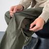 Pantalones de trabajo estilo americano verde militar para hombre, impermeables, funcionales, con cremallera lateral, para senderismo y escalada profesional, para otoño