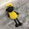 Celebridade da Internet Shaun, o Carneiro Chaveiro Versão Casal Pingente de Carro Boneca de Pelúcia Fofa Decoração de Bolsa Presente Atacado