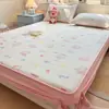 Faldón de Cama Acolchado de Algodón Puro 2026 Estilo Nuevo Cubierta Protectora de Colchón Universal para Todas las Estaciones 100% Algodón a Prueba de Suciedad Antideslizante Juego de Tres Piezas