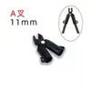 Accesorios para Enrejado de Escalada de Tubo de Acero Recubierto de Plástico, Soporte, Barra de Soporte, Tubo de Conexión, Clip de Abrazadera en V, Clip en Cruz, Resorte de Fijación