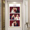 Enquadramento de foto de casamento montado na parede moldura de foto borda estreita personalizado estúdio cabeceira foto de casamento retrato de família crianças 3648