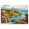 Pintura de Diamantes 5D Paisaje y Escenario Rural Nuevo Bordado de Pedrería Mosaico de Diamantes Punto de Cruz Decoración del Hogar Animales de Diamante Completo