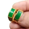 Anel de Jade Jasper de Taiwan Anel de Selim Quartzo Turquesa Rocha de Jade Anel de Carta Vazia Anel de Jade Atacado