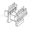 Transformador de potencia de alta frecuencia EE16 esqueleto Bobina de filtro esqueleto Horizontal 4+4-1608