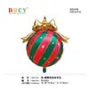 Nueva caja de regalo navideña transfronteriza de renos y muñeco de nieve, globo de foil de Papá Noel, arreglo de globos para decoración navideña