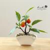 Simulação de flores falsas, pequenas frutas em vasos, simulação de flores, bonsai, fornecimento direto da fábrica, decorações de interiores, pequenos ornamentos, uma geração de cabelo