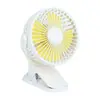 Novo Ventilador de Clipe para Desktop Vento Forte Silencioso Dobrável Pequeno para Carrinho de Bebê Outdoor Estudante Ventilador Pequeno