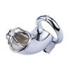 Cerradura de Castidad de Metal CB Lock Bondage Masculino Cerradura de Pene Pene JJ Jaula para Pájaros Precaución Lujuria Precaución Lujuria Precaución Lujuria Precaución Lujuria Productos para Adultos Sexo
