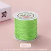 Fio para Tecelagem DIY, Corda para Tecelagem, Fio de Jade Nº 72, Corda para Tecelagem Colorida, Fio de Jade Nº 72, Corda Tecida à Mão, Fio para Miçangas, Feito à Mão