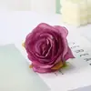 Cabeça de Rosa Simulada Decoração Europeia para Casa Flores Simuladas diy Material para Guirlanda Chapéu Chapéu