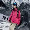 Jaqueta outdoor 3 em 1 destacável de alta qualidade para homens e mulheres, à prova de vento, à prova d'água, quente, adequada para montanhismo, disponível para compra em grupo e pode ser personalizada