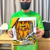 Juguete de Deformación para Niño Avispa Optimus Rey Kong Modelo Autobots Adornos de Juguete para Niños Regalo de Renovación Institucional